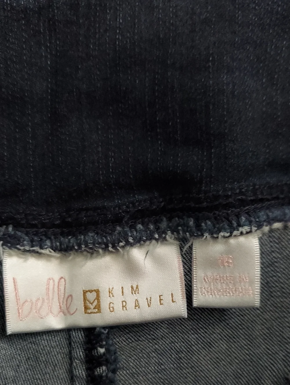 Belle By Kim Gravel Denim Shorts - Picture 3 of 7